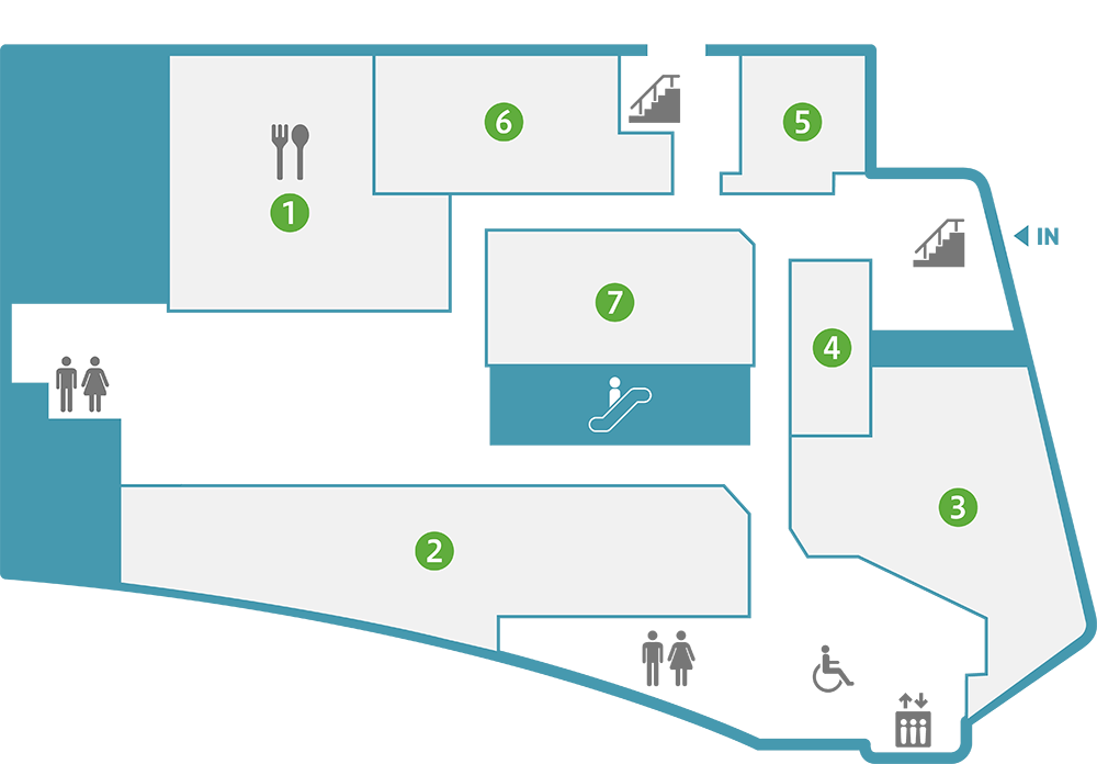 フロアマップB1F